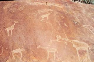 Twyfelfontein Bushmen rock art