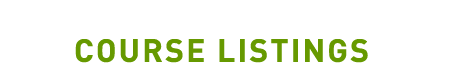 Course Listings