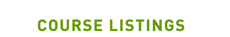 Course Listings