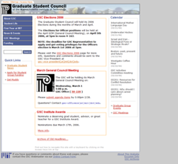 2006 home page
