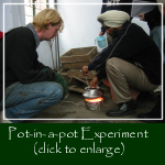 Pot-in-a-pot Experiment