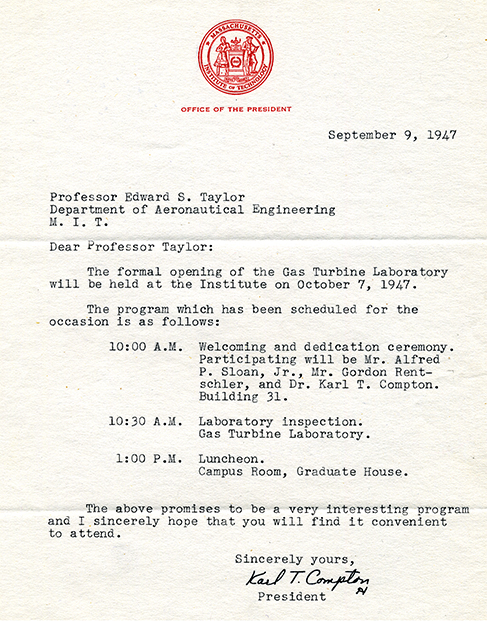 letter about GTL opening