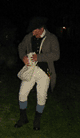 The nice minuteman who gave us the tickets to the special viewing area.