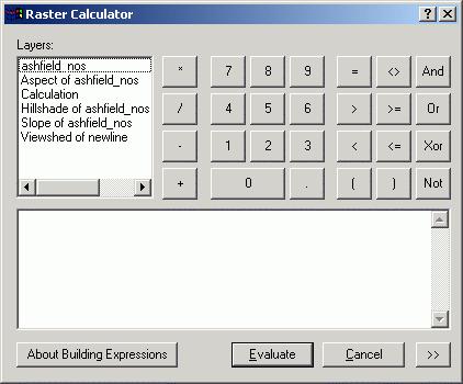 Using Raster Calculator Using Spatial Analyst to work with DEMs