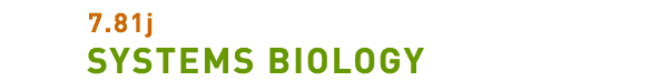 7.81j Systems Biology