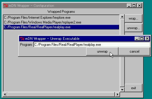 Configuration Unwrap
