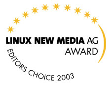Linux New Media Award -- Newcomer of the Year