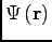 $ \Psi\, ({\bf r})$