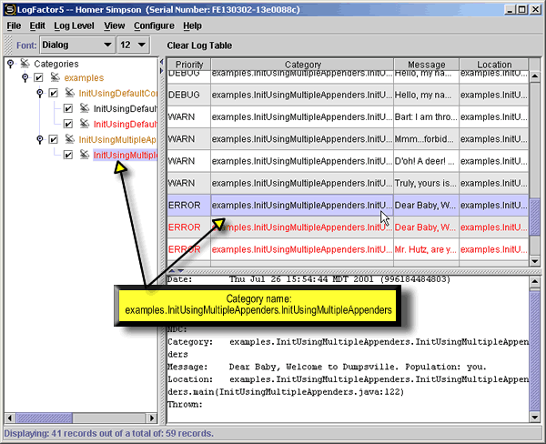 Logger Explorer