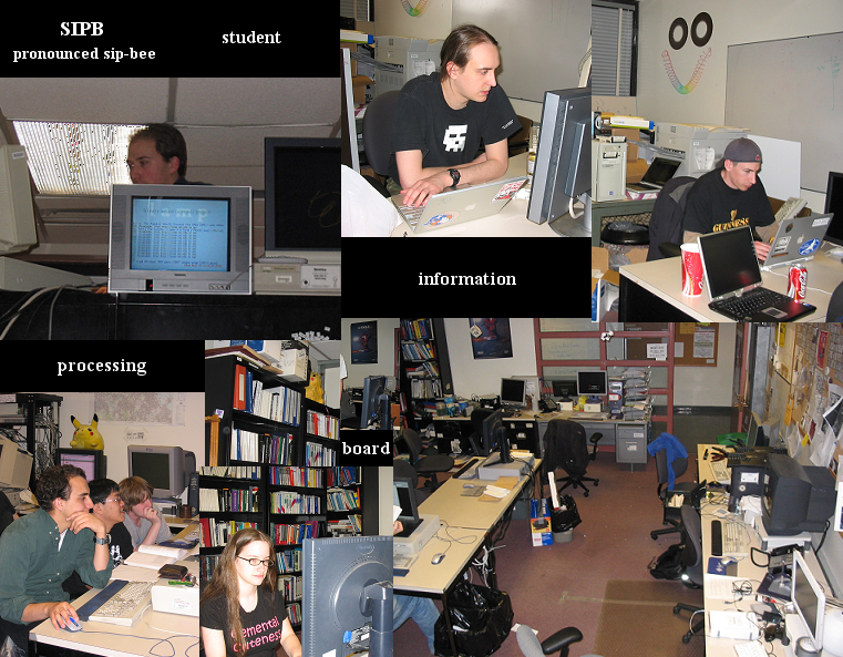 [Pictures of SIPB people doing cool things.]