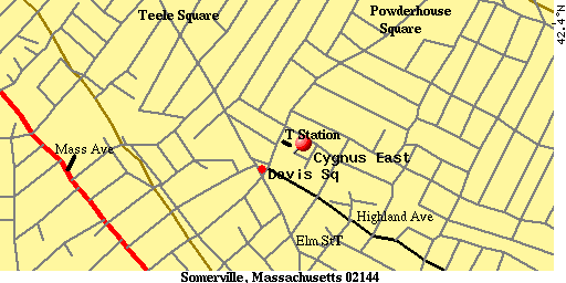 Somerville MA, 42.4N 71.1W