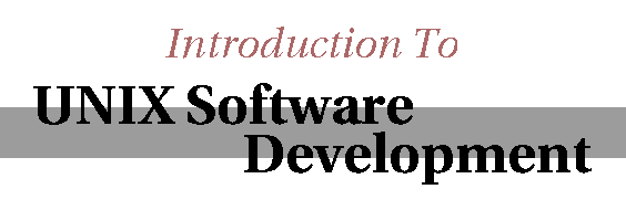 [Intro to UNIX Software Development]