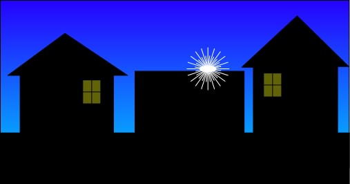 house at night clipart - photo #23
