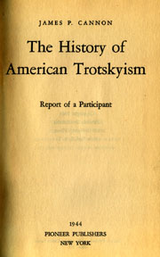 History of American Trotskyism