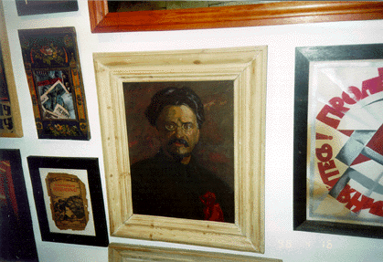 portrait of Trotsky