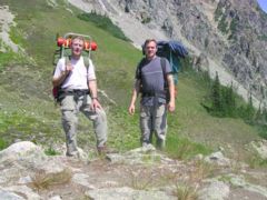 Tom and Matt at Easy Pass