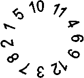 1 5 10 11 4 6 9 12 3 7 8 2