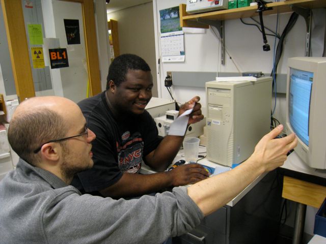 Steven Glynn and Leslie Alexis